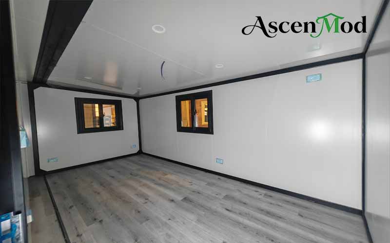 40ft Foldable House Spacious Two-Bedroom Prefab Container Home ASCEN MOD