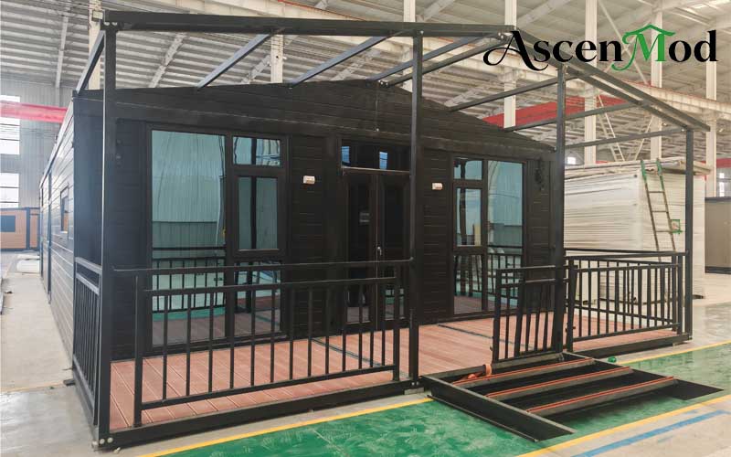 ASCEN MOD 40ft Residential Container House – Spacious Four-Bedroom Prefab Container Home
