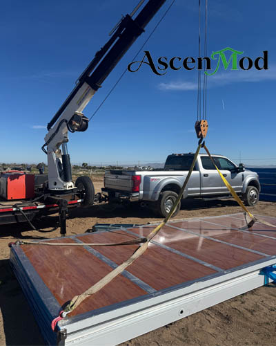 Los Angeles Welcomes 10 Foldable Container Houses from Ascen Mod
