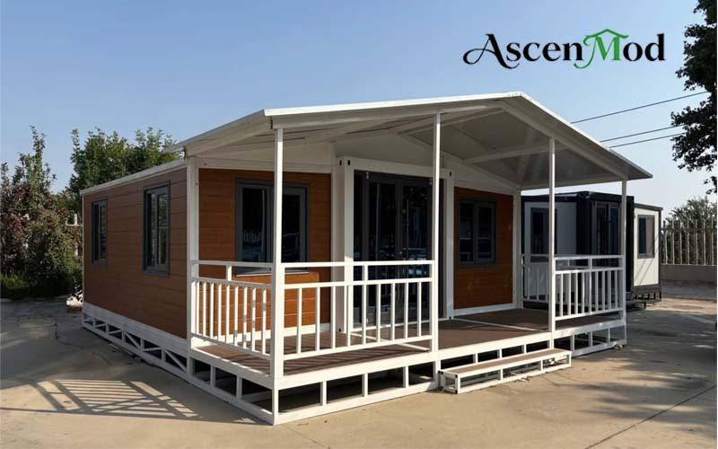 Australia Residential Project: Ascen Mod Delivers Two 40ft Foldable Container Houses