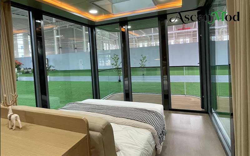 Space Capsule Cabin Unique Modular Home for Private Living ASCEN MOD