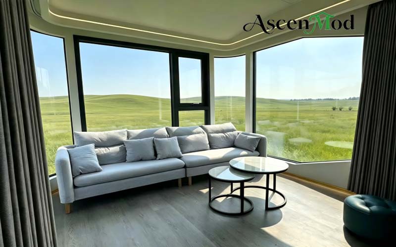 ASCEN MOD Resort Container Space capsule house A50