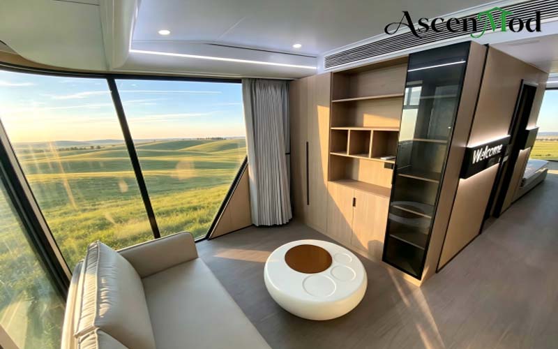 ASCEN MOD Resort Container Space Capsule House A80